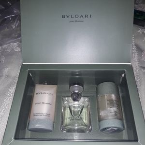 Brand New Sealed Gift Set Bvlgari Pour Homme